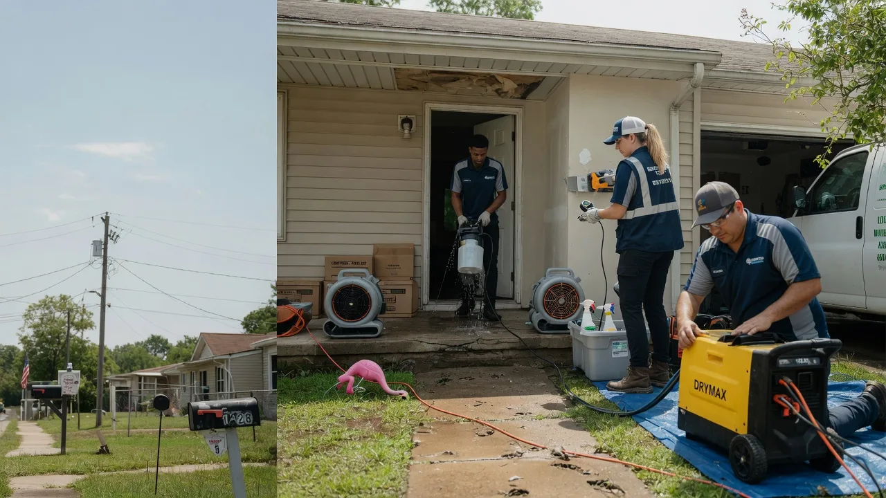 Storm Damage Water Removal in Raymond, OH near me